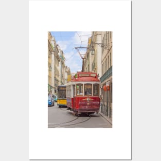 "eléctrico" . Lisbon tram Posters and Art